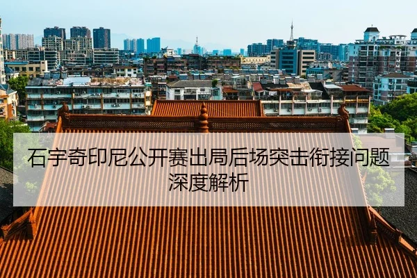 石宇奇印尼公开赛出局后场突击衔接问题深度解析